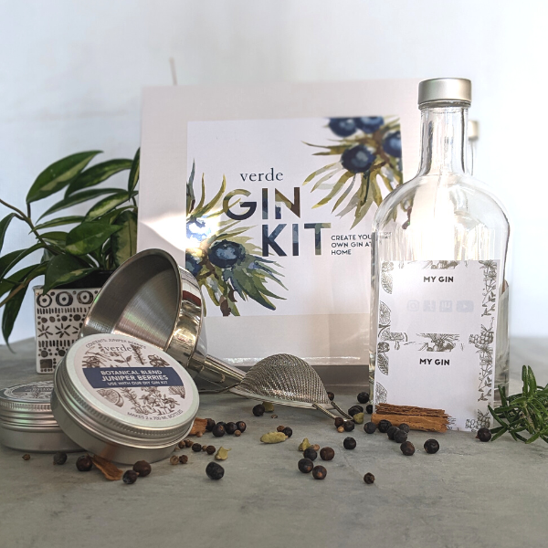 Verde Gin Kit - The Gin Crafters' Essential Starter Kit - Summer Days White Box